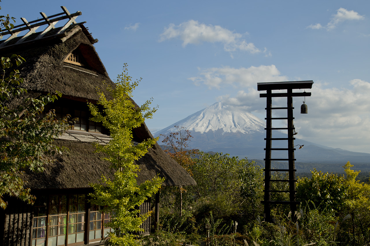 西湖いやしの里根場 古民家と富士山がたたずむ懐かしの風景 河口湖 Net