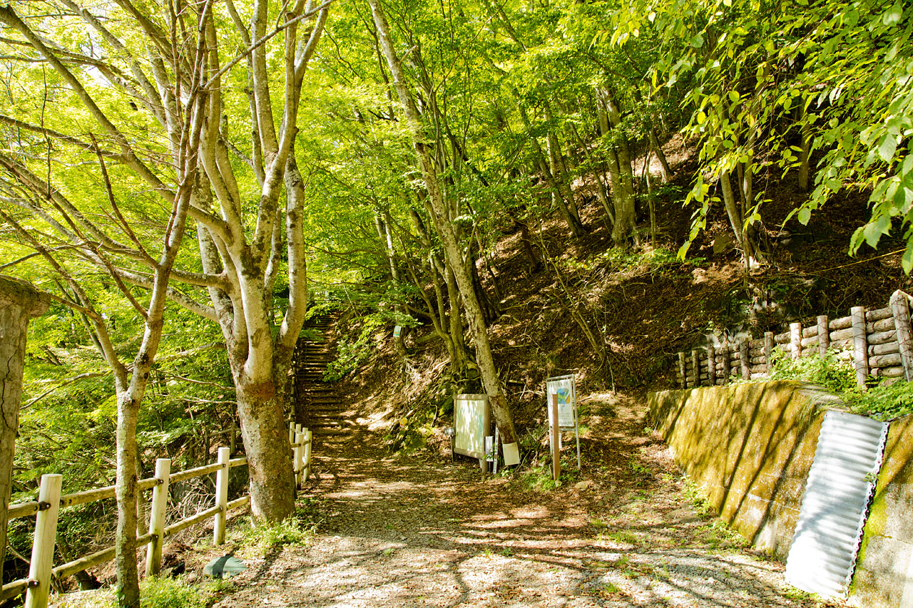 登山道入り口