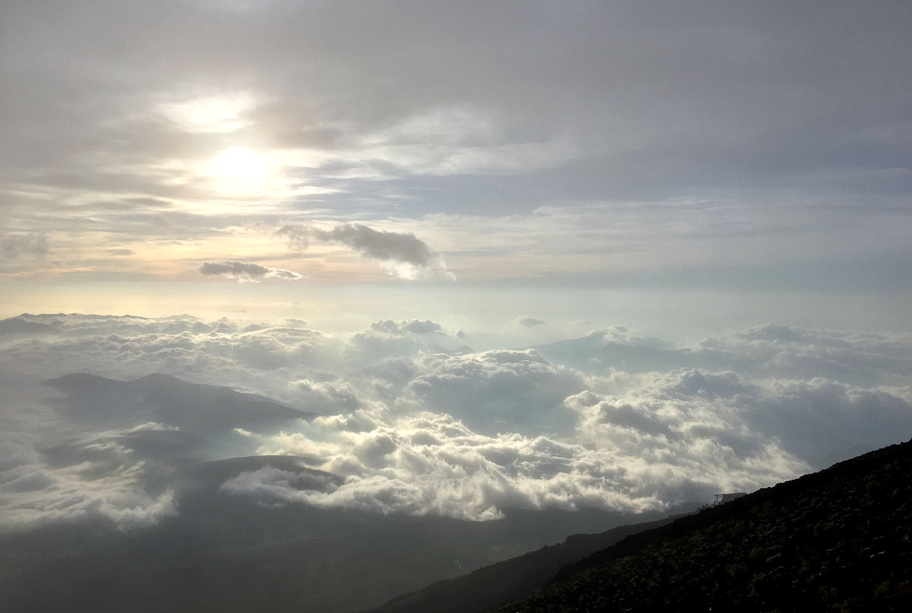 View from Mt.Fuji